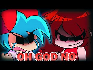 Friday Night Funkin Oh God No but It's GIRLFRIEND VS BOYFRIEND Sing (COVER @FelipeFNFCovers )