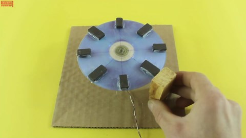 Free Energy Science Experiment Self Running Machine Part 3