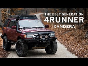 Toyota 4runner Overland Build | Original Owner Manual 3rd Gen SR5 | XANDERA