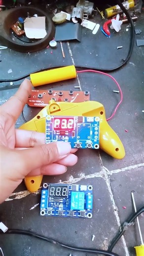 installing a digital timer on a remote rc car