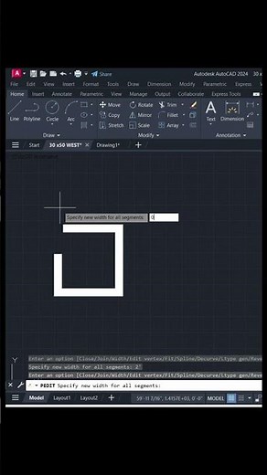 How to Use PEDIT (Polyline Edit) in AutoCAD – Step-by-Step Guide for Beginners