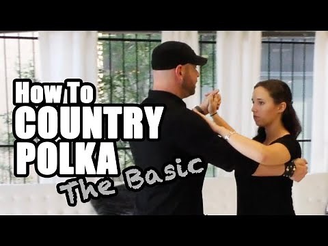 HOW TO COUNTRY POLKA DANCE - Beginner Country Polka Dance
