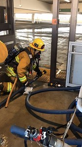 LAFD Central #FireStation14 drilling on high rise hose pack, advancing hose, and nozzle manipulation. "Train as if your life depends on it, because it does" Los Angeles Fire Department, #Battalion1, #LAFD | LAFD Central