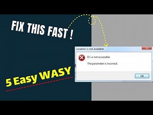 how to fix The Parameter Is Incorrect Error While Copying Files in Windows 11 / 10