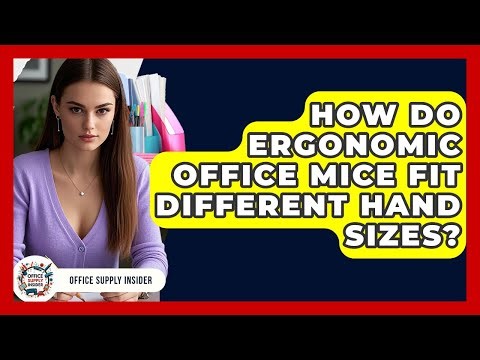 How Do Ergonomic Office Mice Fit Different Hand Sizes? - Office Supply Insider