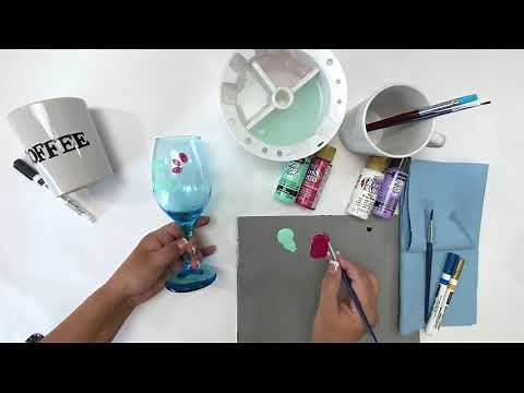 Art for Everyone - Beyond Basics - Painting on Glass | DecoArt®