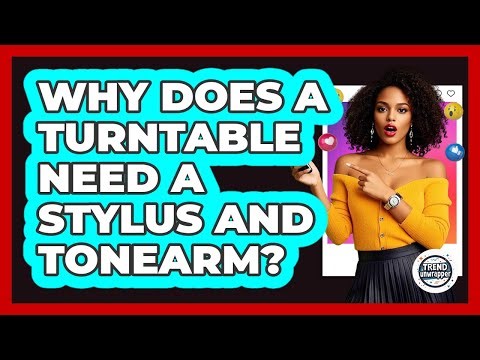Why Does A Turntable Need A Stylus And Tonearm? - Trend Unwrapper
