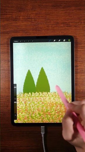 ✨ Procreate Magic: Easy Landscape Art for Beginners in Under 30 Minutes