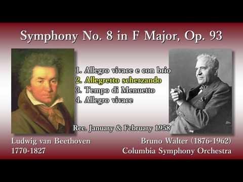 Beethoven: Symphony No. 8, Walter & ColumbiaSO (1958) ベートーヴェン 交響曲第8番 ワルター