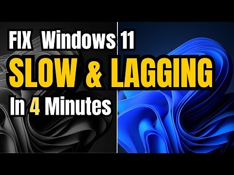 How To Fix Windows 11 Lagging and Slow Problem [Quick Fix] 2025