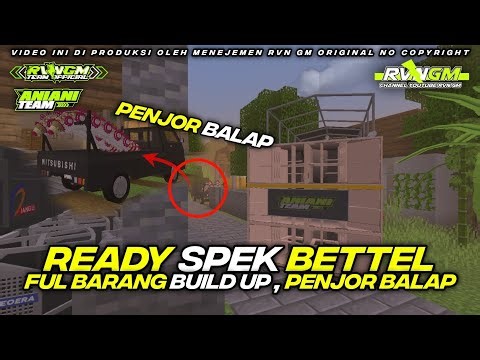 Penjor Balap‼️Prepare Berangkat Bettel | Mod Sound System Minecraft 3D