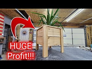 How To Make A Planter With 3 Pickets