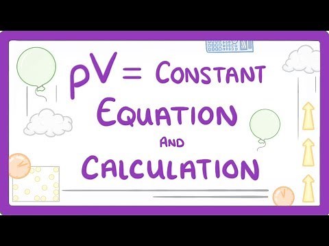 GCSE Physics - Pressure and Volume - How to use the "PV = Constant" Equation