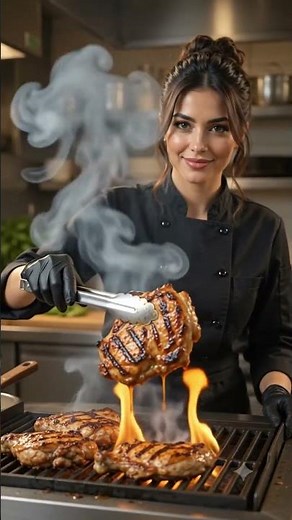 The ultimate BBQ chicken technique #bbq #grilling #foodie