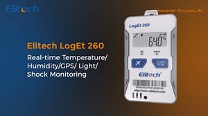 Elitech 4G Reusable Real-time Temperature Humidity Data Logger Light/Shock/Location, Built-in SIM Card, Shadow Data, Airplane Mode, Cloud Storage, SMS/Email/APP/Web Alarm,100000 Points, Loget260-TH: Amazon.com: Industrial & Scientific