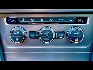 VW Golf MK7 Climatronic calibration adaptation