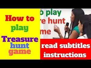 treasure hunt game ideas how to play games at collage or office