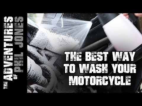 The Best Way to Wash your Motorcycle - Step-by-Step - All you need to know