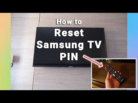 How to Reset Samsung TV PIN