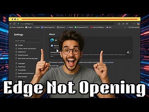 How To Fix Microsoft Edge not Opening and Responding in Windows 10 - Full Tutorial