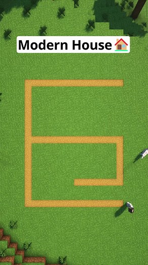 Easy Modern House Tutorial in Minecraft