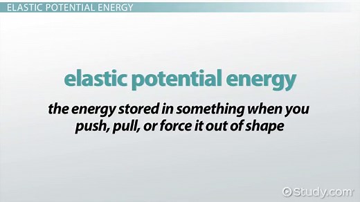 Potential Energy Lesson for Kids: Definition & Examples