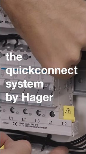 How-to Install quickconnect #install #hager #quickconnect