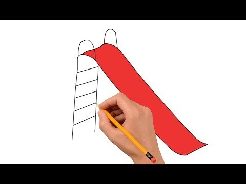 How to Draw a Playground Slide Step by Step Easy