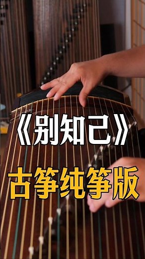 纯筝弹奏《别知己》Chinese Guzheng Zither playing#guzheng #老于古筝#古筝演奏 古筝弹奏别知己双手详细版教学示范视频
