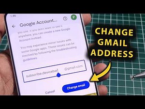 How To Change Gmail Address Without Losing Your Data! (Google Account)