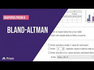GraphPad Prism| Como fazer o gráfico de BLAND-ALTMAN?