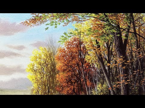 4 STEPS For Painting BEAUTIFUL TREES