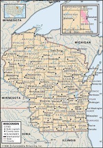 Wisconsin County Maps: Interactive History & Complete List
