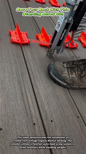Save Your Back With This Standing Screw Gun