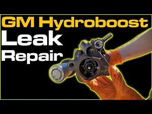 GM Hydroboost Brake Booster Leak Repair