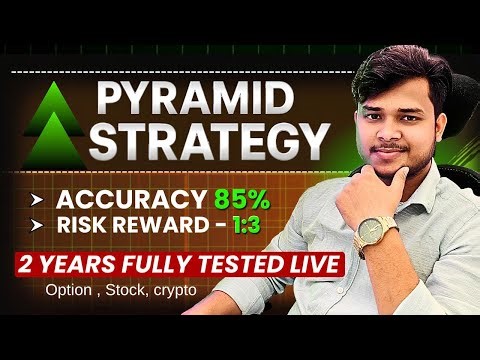 Best Intraday Trading Strategy | Pyramid Setup | Accuracy 85% | Risk Reward (1:3)