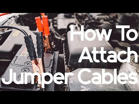 How To Attach Jumper Cables