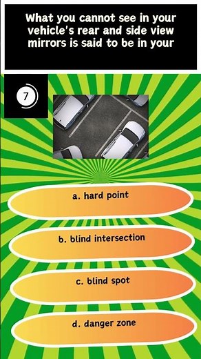 SGI Road Sign Practice Test #exampreparation