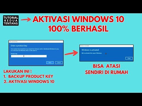 ✅ 100% Berhasil ! Cara Aktivasi Windows 10 dengan Backup Product Key