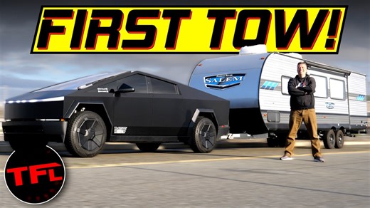 Video: I Tow a 7,500-Pound Travel Trailer with a Tesla Cybertruck & It's Better Than I Thought
