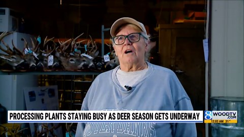 Deer processor busy as firearm hunting season begins