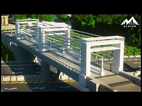 Minecraft Bridge using Structural Engineering (“Tim’s Bridge”)