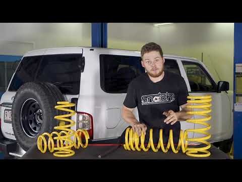 Getting the right coil springs for your 4WD or 4x4 lift kit.