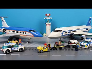 Lego Plane Robbery 🛫🚔