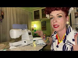 Brother PE800 Embroidery Machine First Time Setup