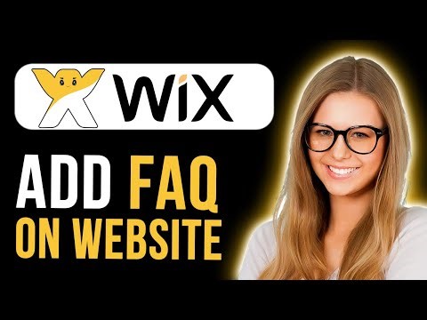 How To Add FAQ To Wix Website (Step by Step)