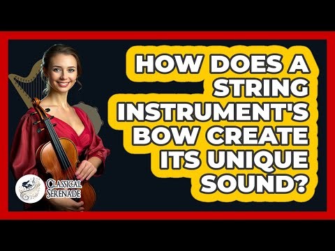 How Does A String Instrument's Bow Create Its Unique Sound? - Classical Serenade
