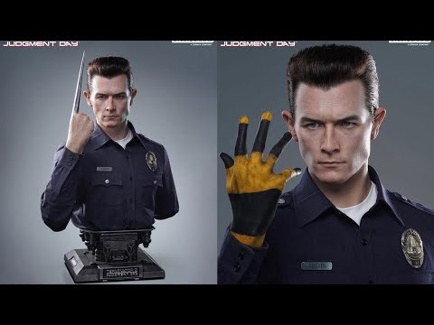 New Terminator 2 T-1000 life size bust revealed