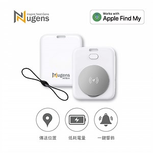 Nugens NuTag 智慧定位標籤 智能定位器 (支援Apple Find My) - PChome 24h購物