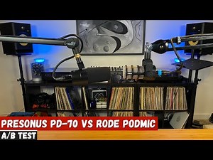 PreSonus PD-70 vs Rode Podmic A/B Test